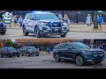 Police Escort x2 VIP Vehicles After NFL Game - Detroit Police Department