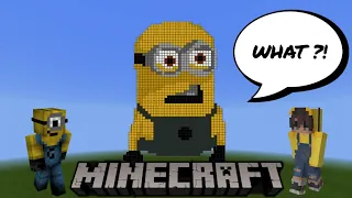 Download MINECRAFT: MINION SAYS WHAT SPEED BUILD MP3