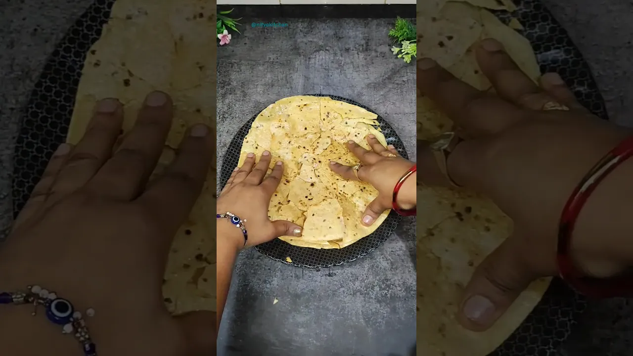 Papad Churi  #shorts #ytshorts #viral #papadchurirecipe #shortvideo