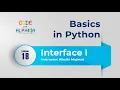 Code for Albania basics in Python Interface I