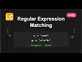 Leetcode 10 Regular Pattern Matching