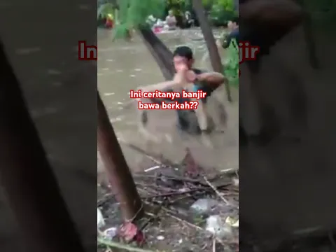 Banjir tapi banyak ikan