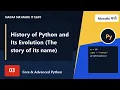 03 History of Python and Its Evolution Core Adv Python Marathi Nadaf Sir