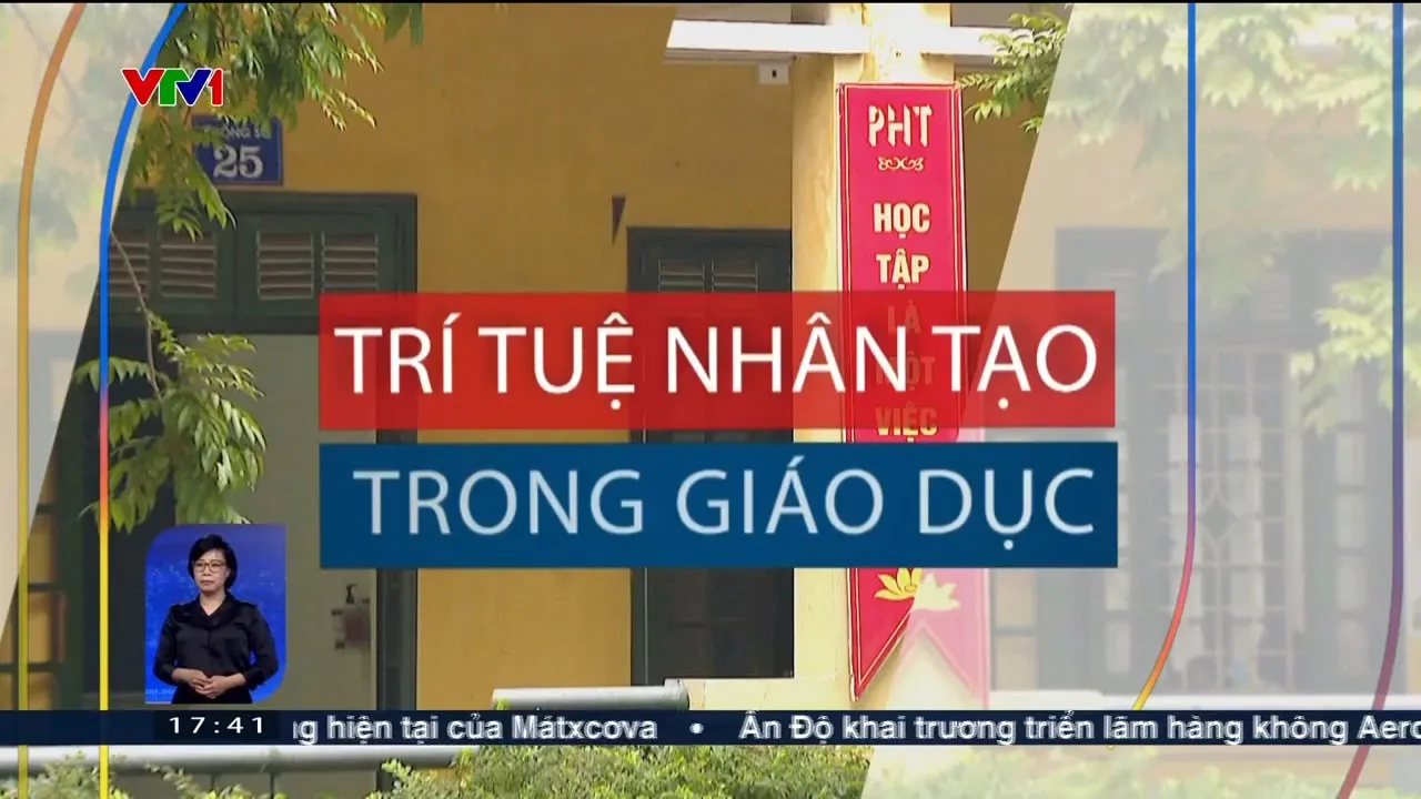 Outline Video Trí tuệ nhân tạo trong giáo dục | VTV24