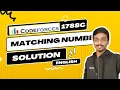 Matching Numbers Solution Codeforces 1788C Codeforces Round Div 2 English