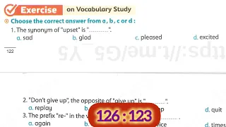 حل من صفحة 123 126 تانيه اعدادي ترم اول 2026 كتاب المعاصر Hello انجليزي علي Unit 3 