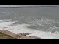 Live view of Atlantic Ocean from Beavertail in Jamestown Rhode Island