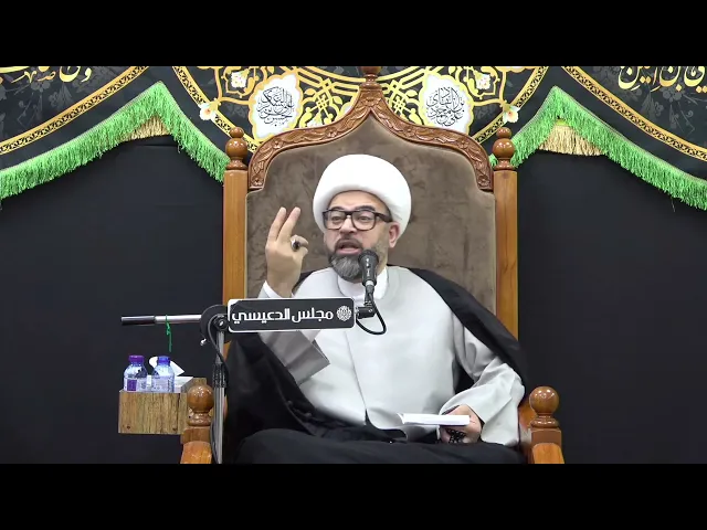 ⁣الخلاف بين أبي غانم القزويني وجماعة من الشيعة في الخلف بعد الإمام العسكري (ع) - الشيخ ياسين الجمري