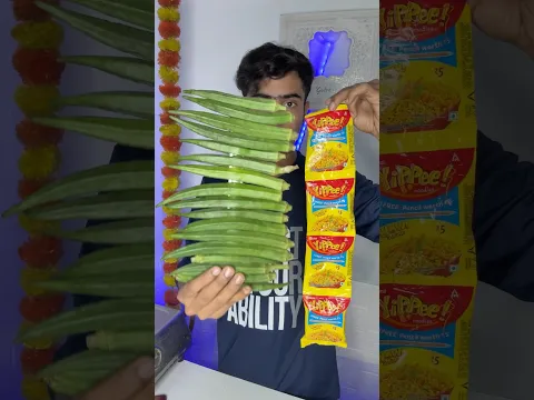 bhindi maggi | Day 6 of days 15 maggi challenge #shorts