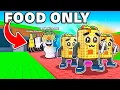 Download Lagu $0 to $1 TRILLION with FOOD ONLY Brainrots