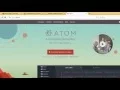 3 - getting started with atom and xampp arabic