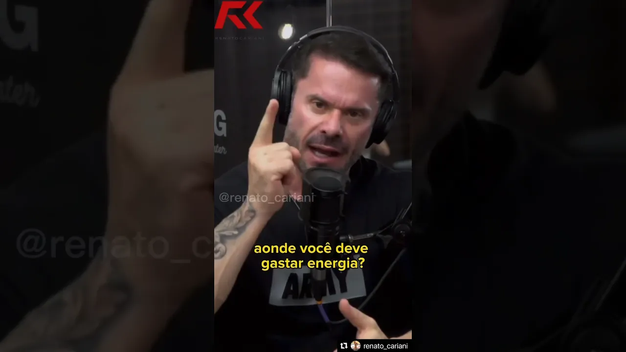 CARDIO ANTES OU DEPOIS DO TREINO? #renatocariani #shorts