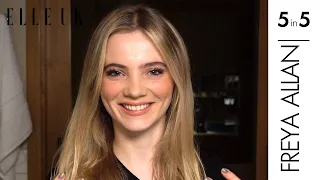 The Witcher s Freya Allan Shows Us How To Create Her Everyday Make-Up Look 5 In 5 ELLE UK