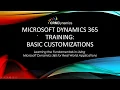 Basic Customization for Dynamics 365
