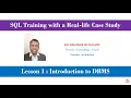 Lesson 1 - Introduction to DBMS Learn SQL with Restaurant Case Study