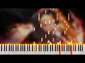 Kimetsu no Yaiba The Movie | Infinity Train Theme Song - HOMURA ~ Flame | Piano Cover