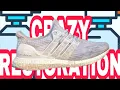 Utraboost Triple White Restoration I How to Clean Ultraboost With Household Items I