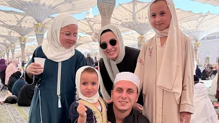 اصالة اول مرة تلبس الطرحة شوف رد فعلها اية وفيروز اشترت هدية لمين 