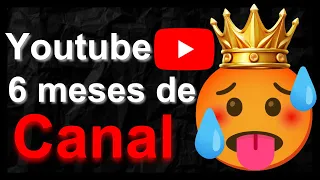 🥵 Tudo que aprendi com 6 meses de canal no youtube (Canais Pequenos e não monetizados)