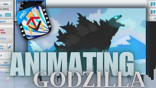 watch me animate godzilla roar and atomic breath stick nodes pro 