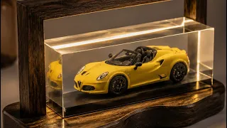 Светильник авто пошаговый процесс из смолы 
