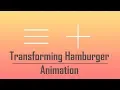 Transforming Hamburger Menu to Plus Sign - Animated Toggle Menu Effect
