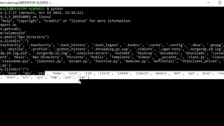 Python for Pen-tester - Directory Navigation