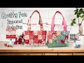 QUILTY FUN ZIPPERED TOTE BAG Step by Step Tutorial - Make your first bag now-Perfect for beginners