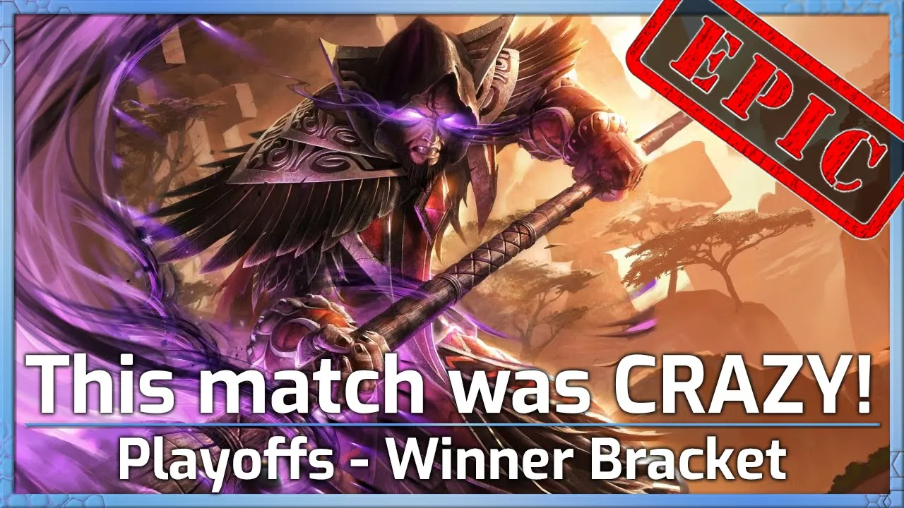 This Playoff Match was CRAZY!! - Eternal Conflict - Heroes of the Storm