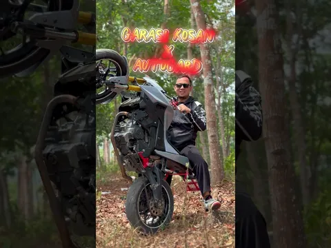 Stuntbike gw akhirnya fresh juga warnanyaaa , terbaikkk euy