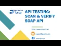 Tosca Tutorial Lesson 86 - Scan Verify SOAP API Messages API Testing