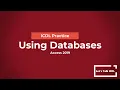ICDL Exam Prep Using Databases - Syllabus 5 0 Access 2019 Tutorial