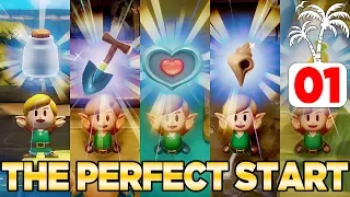 How to Have the PERFECT Start in Link s Awakening Switch - 100 Walkthrough 01
