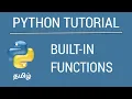 Python Built-in Functions Tamil Tutorial iCoding