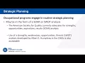 Program Review Analysis and Strategic Planning