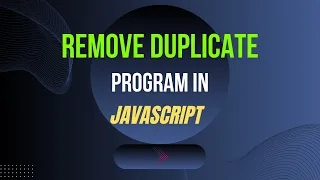 How to remove duplicates in array using different methods javascript interview question