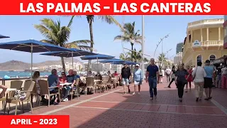 Download Gran Canaria🌴LAS PALMAS - LAS CANTERAS BEACH - CANARY ISLAND - APRIL - 2023 MP3