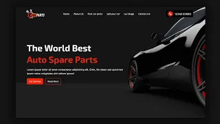 How to Build a Professional Car Repair Website from Scratch HTML CSS JavaScript Tutorial
