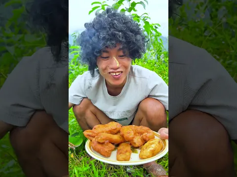 Banana Cake? #funny #mukbang