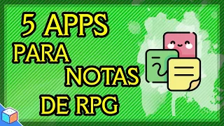 5 APPS PARA ANOTAÇÕES DE RPG
