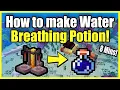 How to make a Water Breathing Potion in Minecraft 8 Minutes Long Easy Method