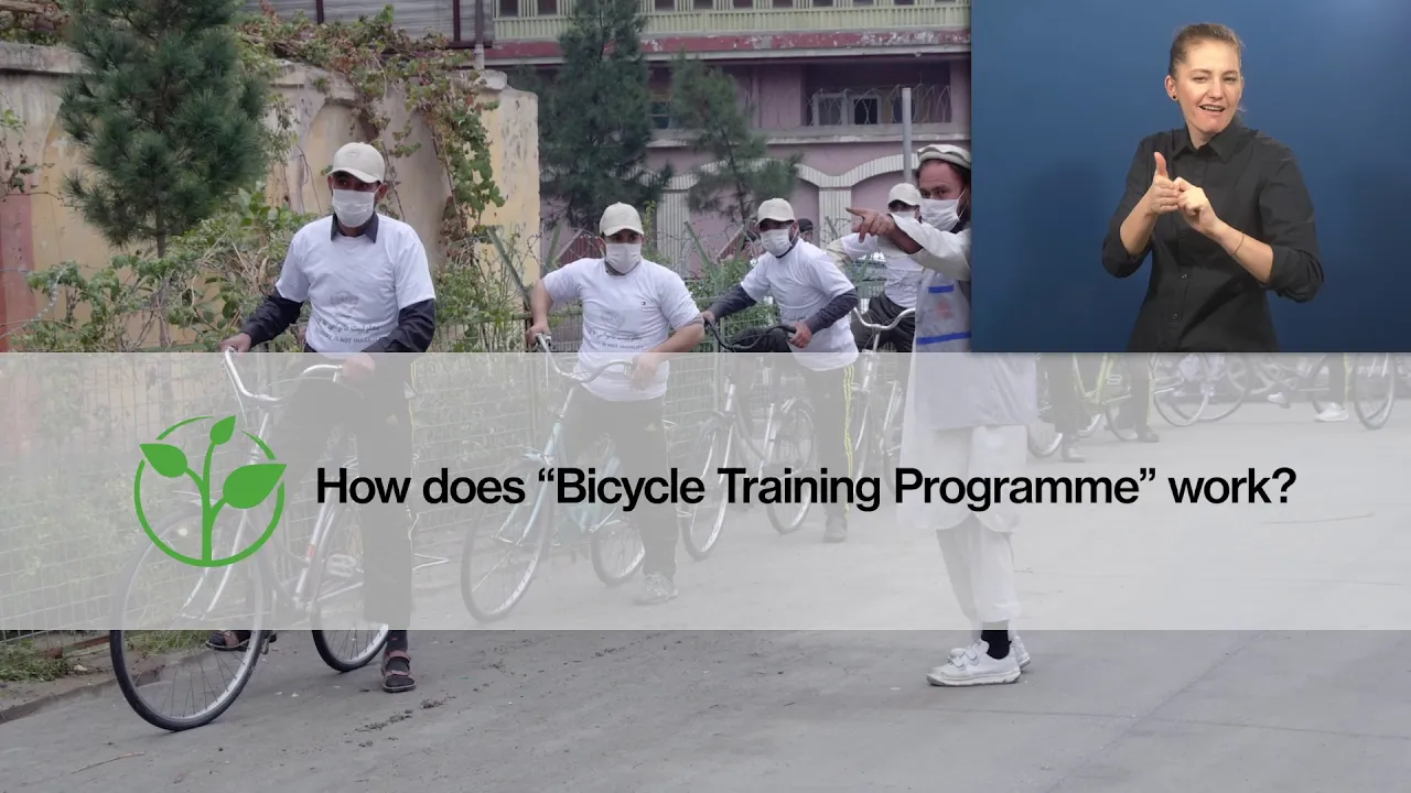 Awardee-Hour 3: Short Video of the Zero Project Awardee Bicycle Training Programme - AD
