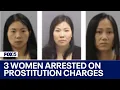3 women arrested for prostitution at several massage parlors in Frederick