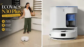 This Robot Vacuums, Mops & Empties Itself! | ECOVACS N30 Plus