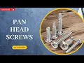 Pan Head Screws Screws Dedicated Impex Co