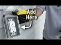 Install An Exterior Outlet In 10 Minutes