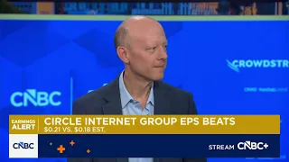 Circle CEO on Q1 results USDC accounts for about 80 of dollar digital currency transactions