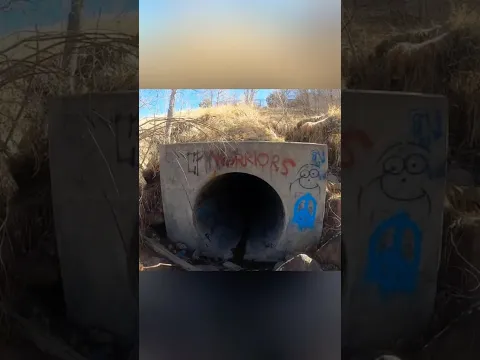 YouTuber encontra algo assustador em um túnel de esgoto #horror