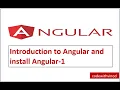 Introduction to Angular and install Angular 16
