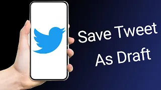 How to Create Draft Tweet on Twitter